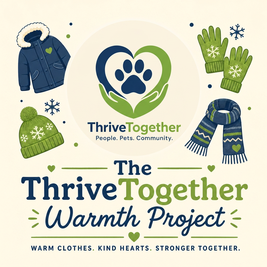 The ThriveTogether Warmth Project logo
